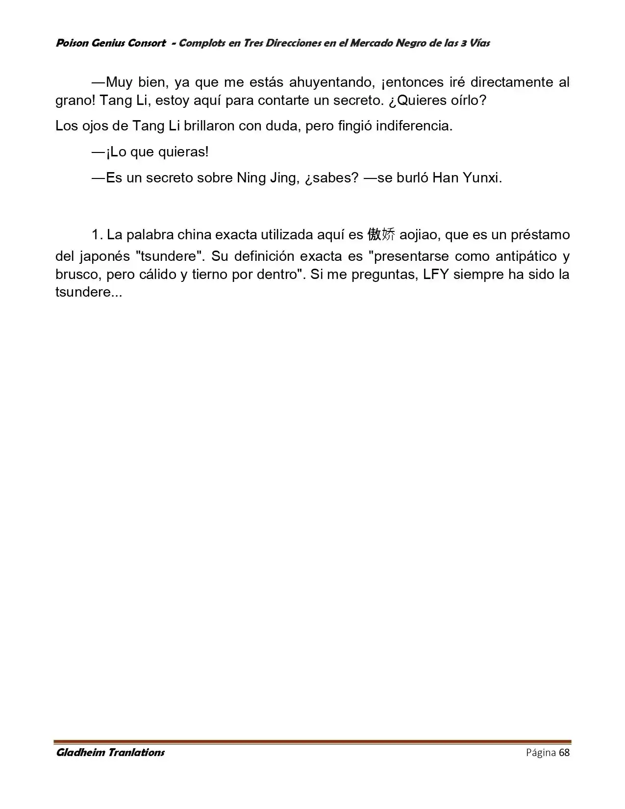 Poison Genious Consort (Novela) - Capítulo 405 - Página 68 - LectorTMOo