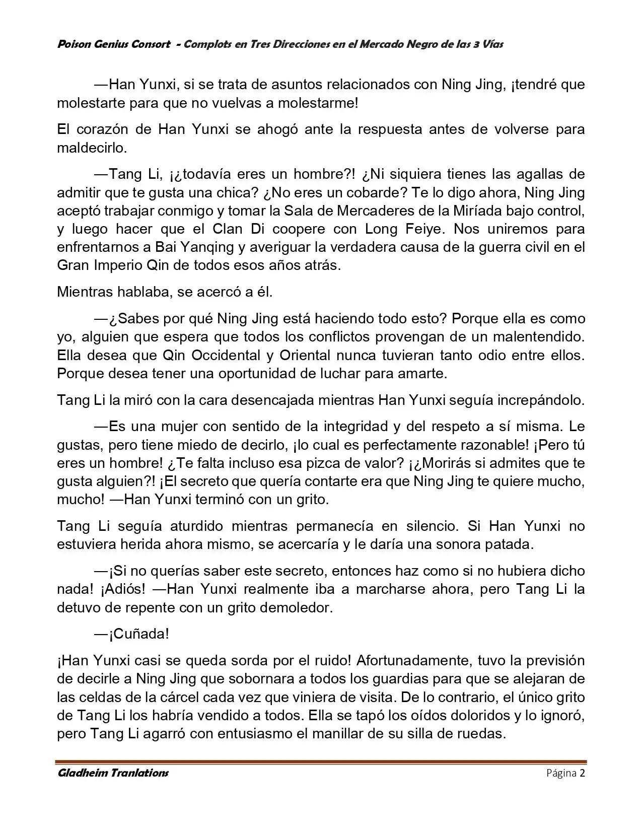 Poison Genious Consort (Novela) - Capítulo 406 - Página 2 - LectorTMOo