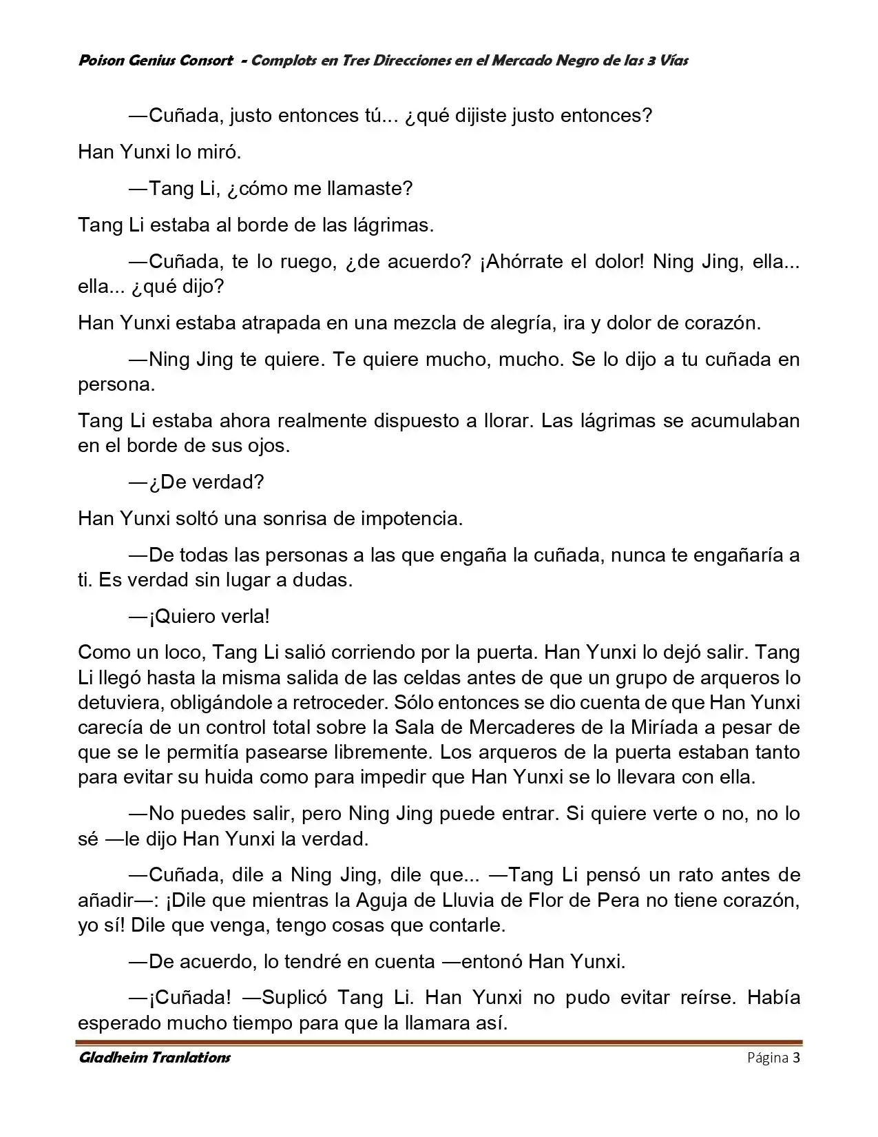 Poison Genious Consort (Novela) - Capítulo 406 - Página 3 - LectorTMOo