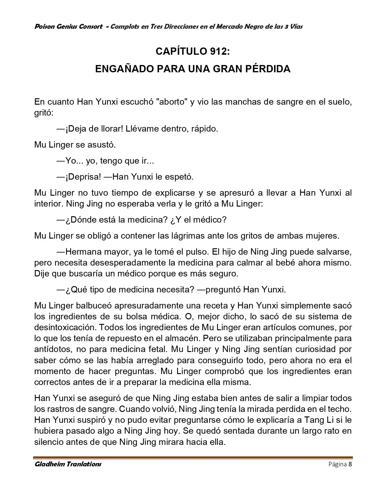 Poison Genious Consort (Novela) - Capítulo 406 - Página 9 - LectorTMOo