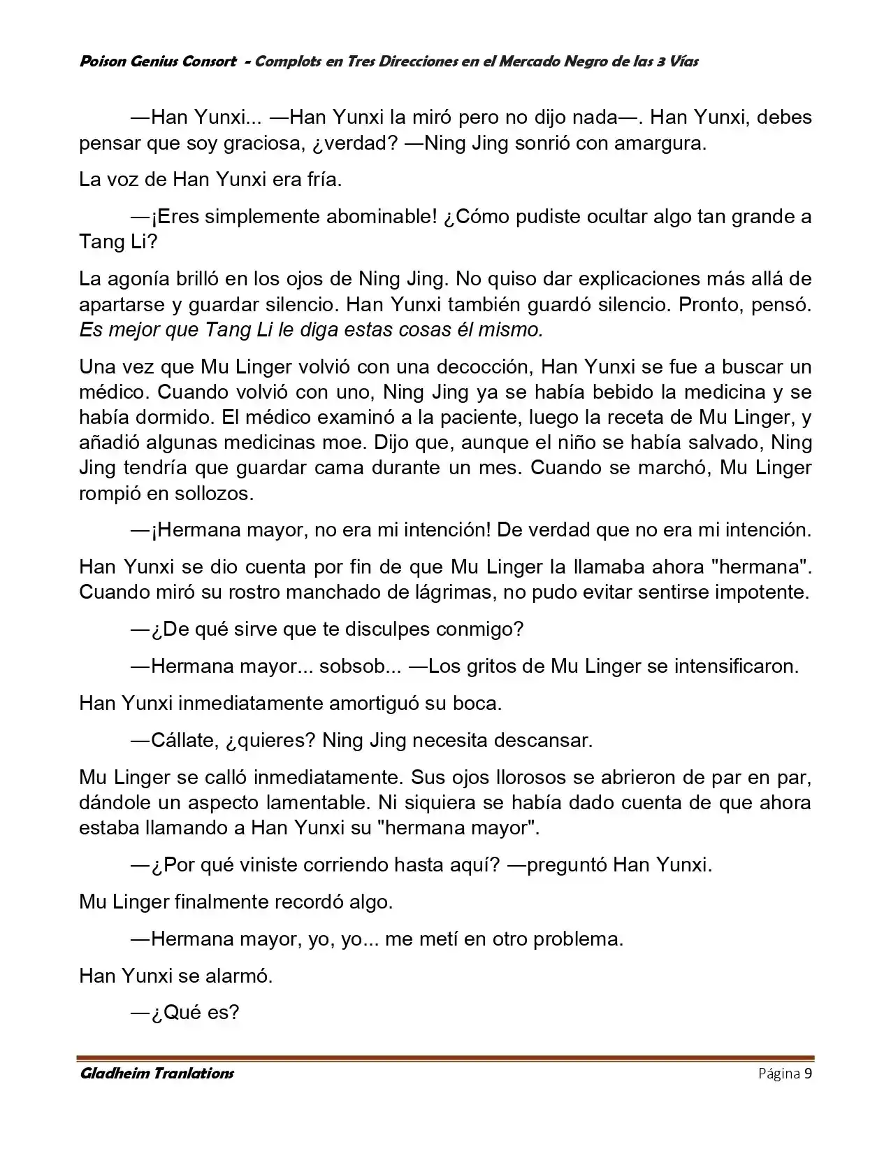 Poison Genious Consort (Novela) - Capítulo 406 - Página 10 - LectorTMOo