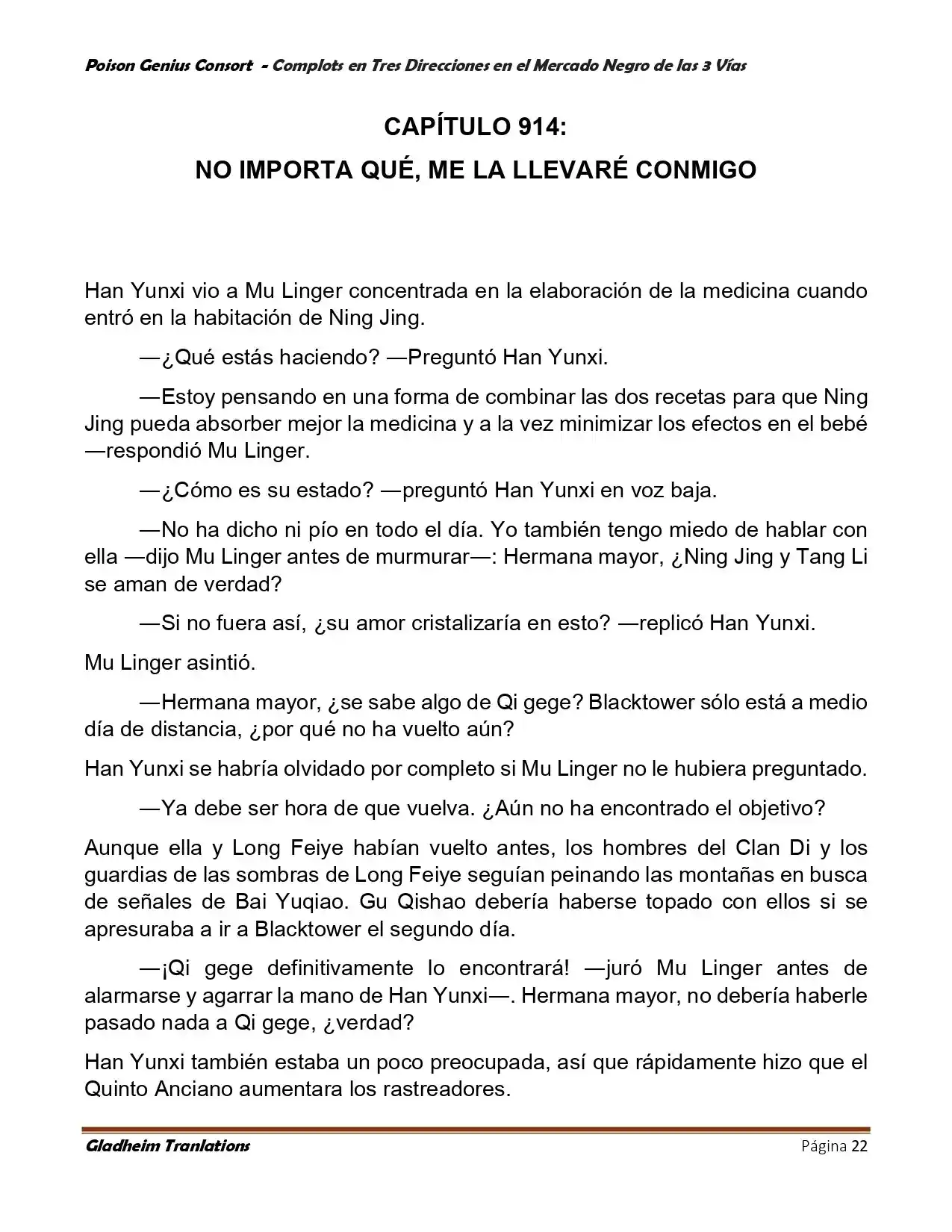Poison Genious Consort (Novela) - Capítulo 406 - Página 33 - LectorTMOo