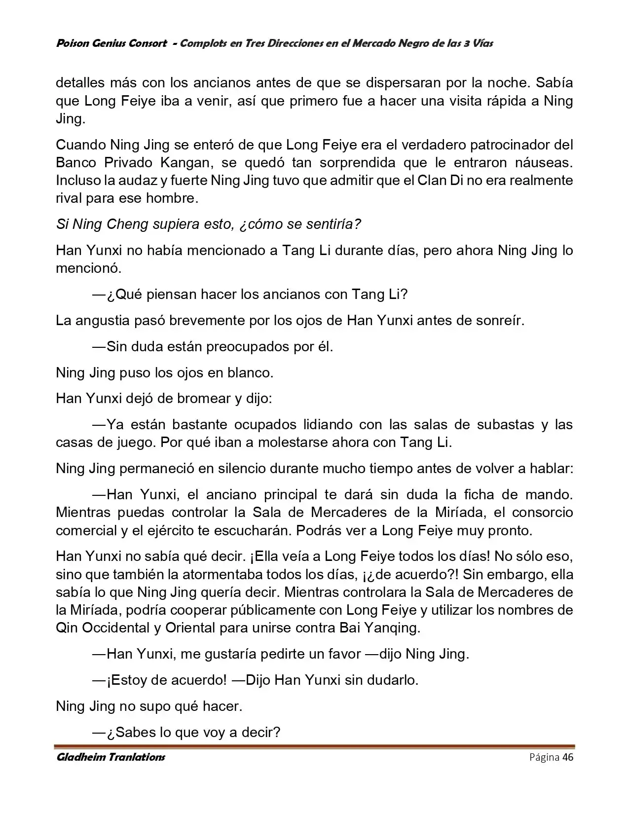 Poison Genious Consort (Novela) - Capítulo 406 - Página 66 - LectorTMOo