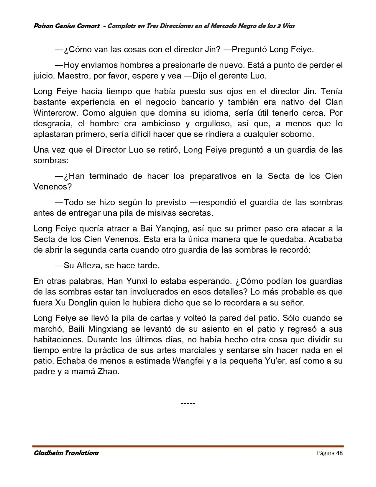 Poison Genious Consort (Novela) - Capítulo 406 - Página 70 - LectorTMOo