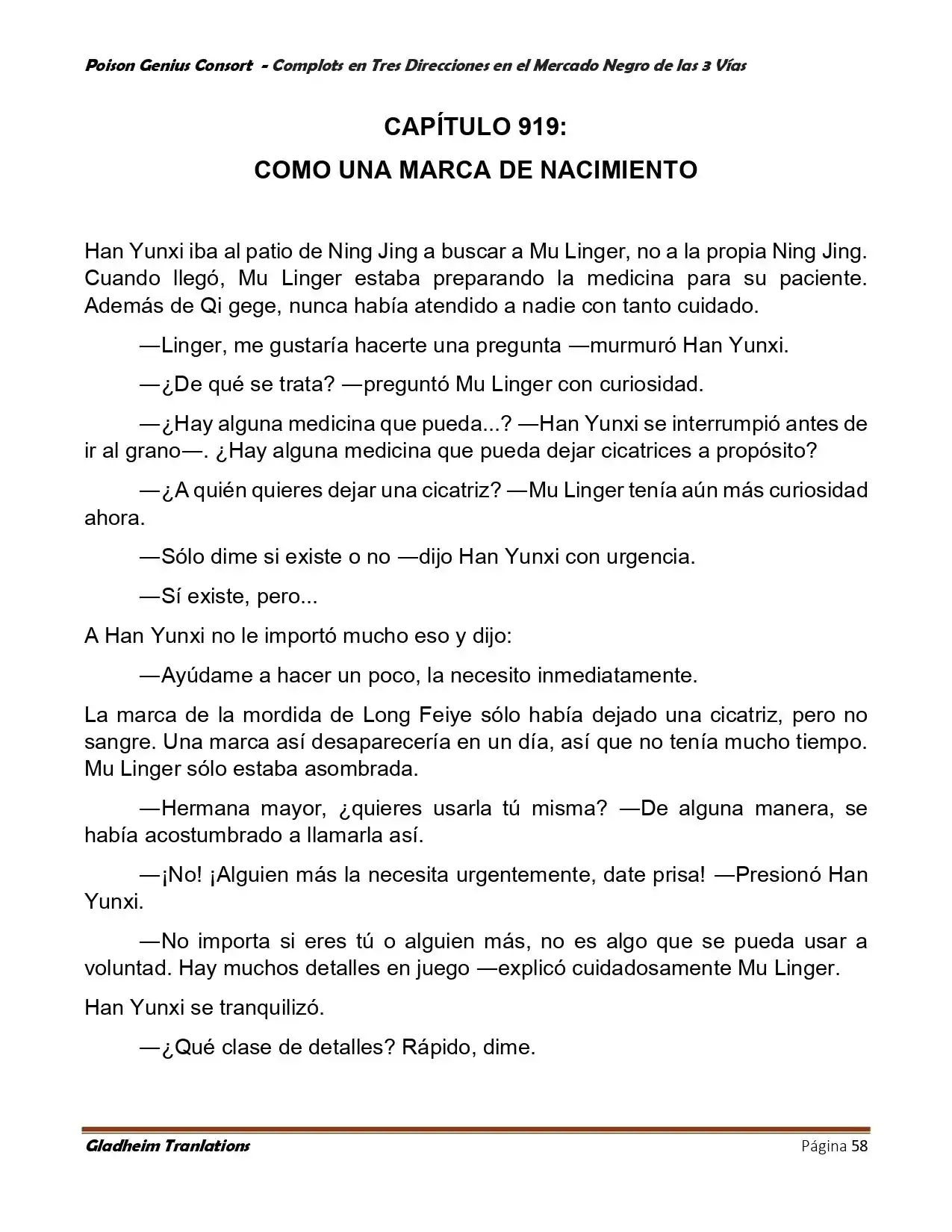 Poison Genious Consort (Novela) - Capítulo 406 - Página 84 - LectorTMOo