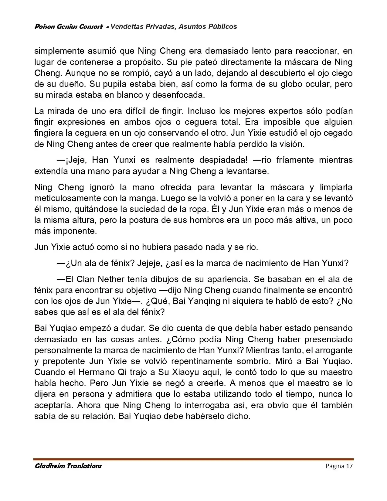 Poison Genious Consort (Novela) - Capítulo 407 - Página 17 - LectorTMOo