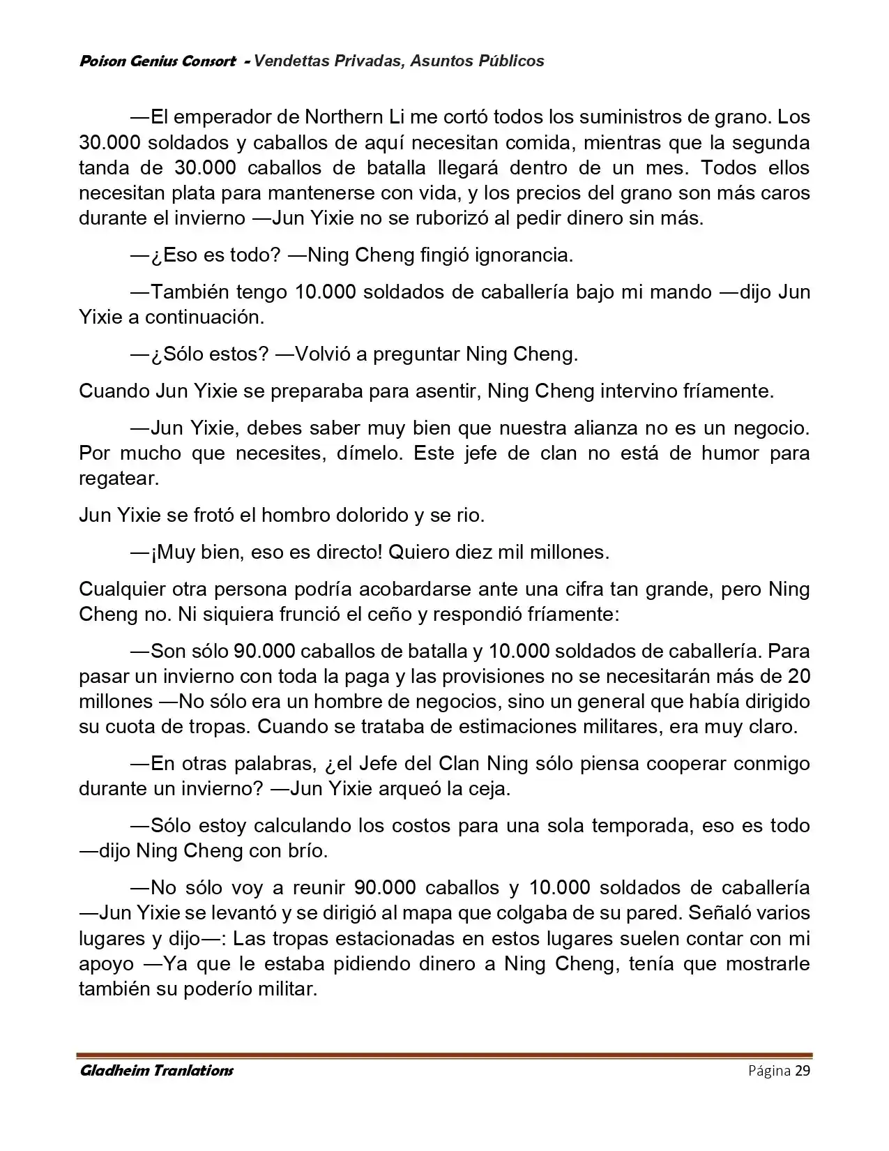 Poison Genious Consort (Novela) - Capítulo 407 - Página 29 - LectorTMOo
