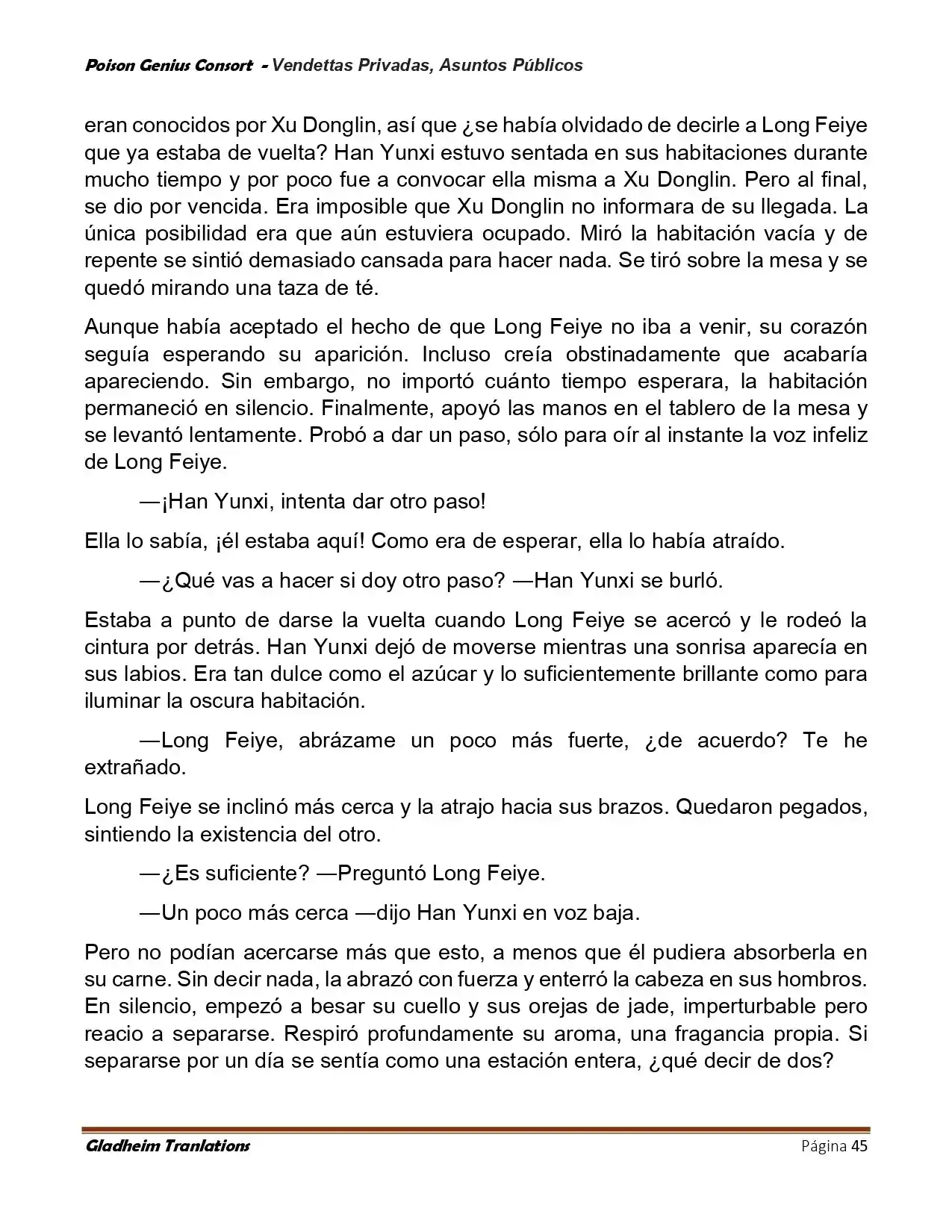 Poison Genious Consort (Novela) - Capítulo 407 - Página 45 - LectorTMOo