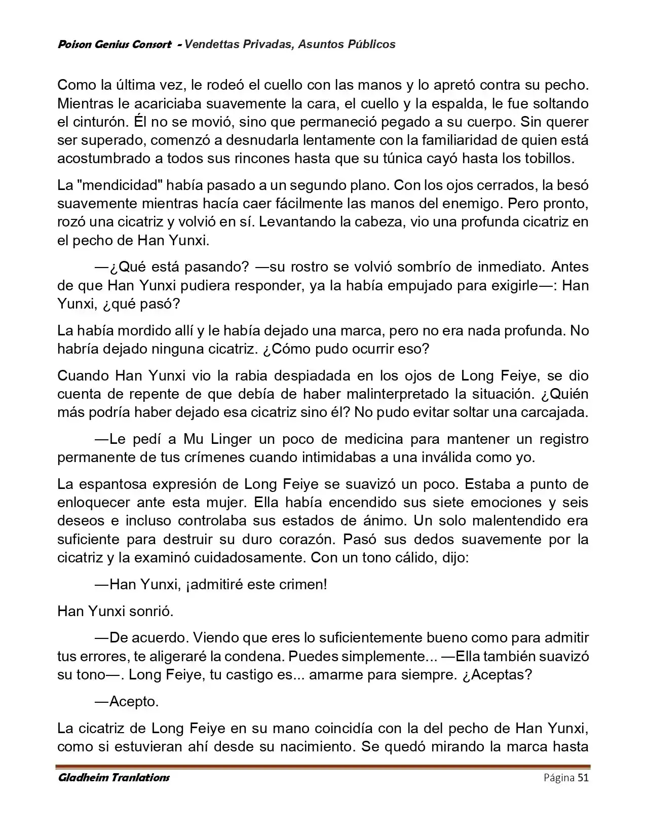 Poison Genious Consort (Novela) - Capítulo 407 - Página 51 - LectorTMOo