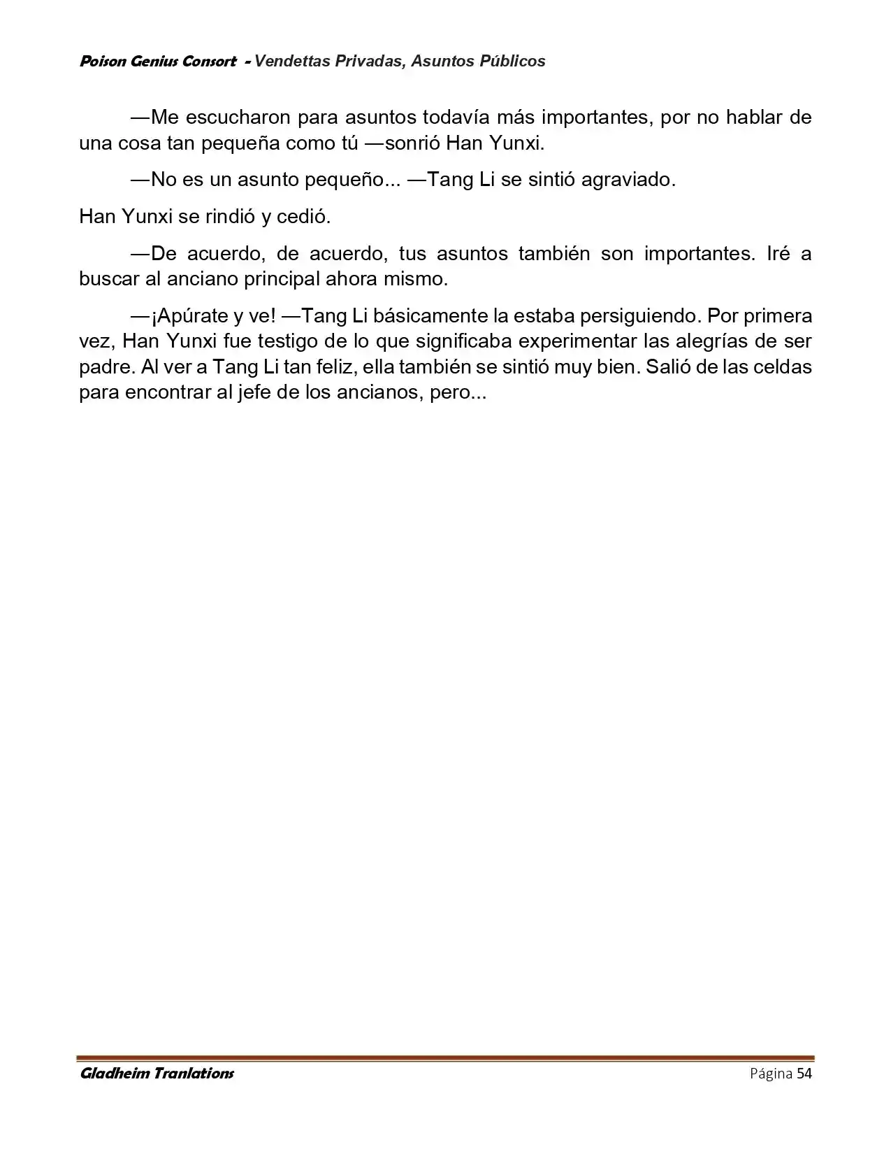 Poison Genious Consort (Novela) - Capítulo 407 - Página 54 - LectorTMOo