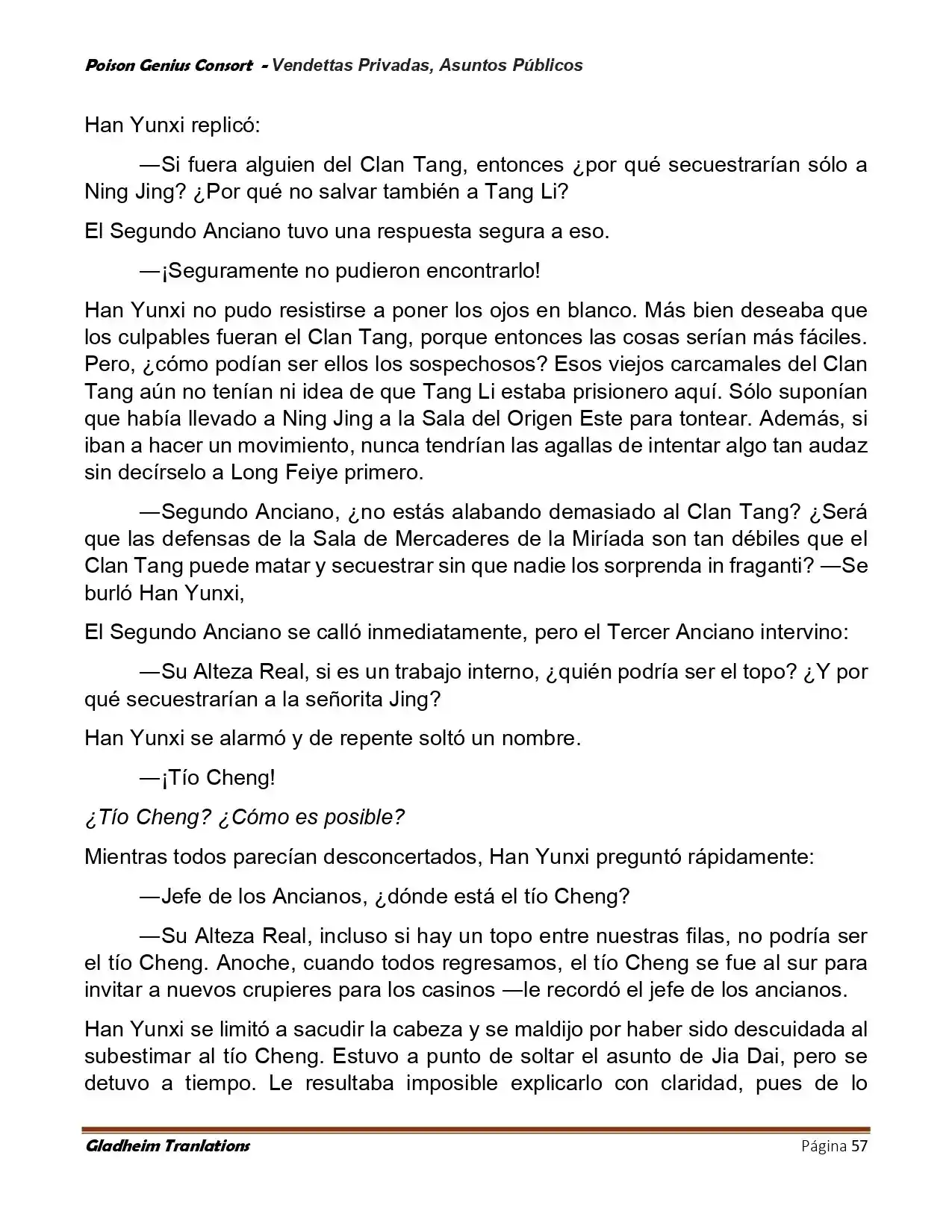 Poison Genious Consort (Novela) - Capítulo 407 - Página 57 - LectorTMOo