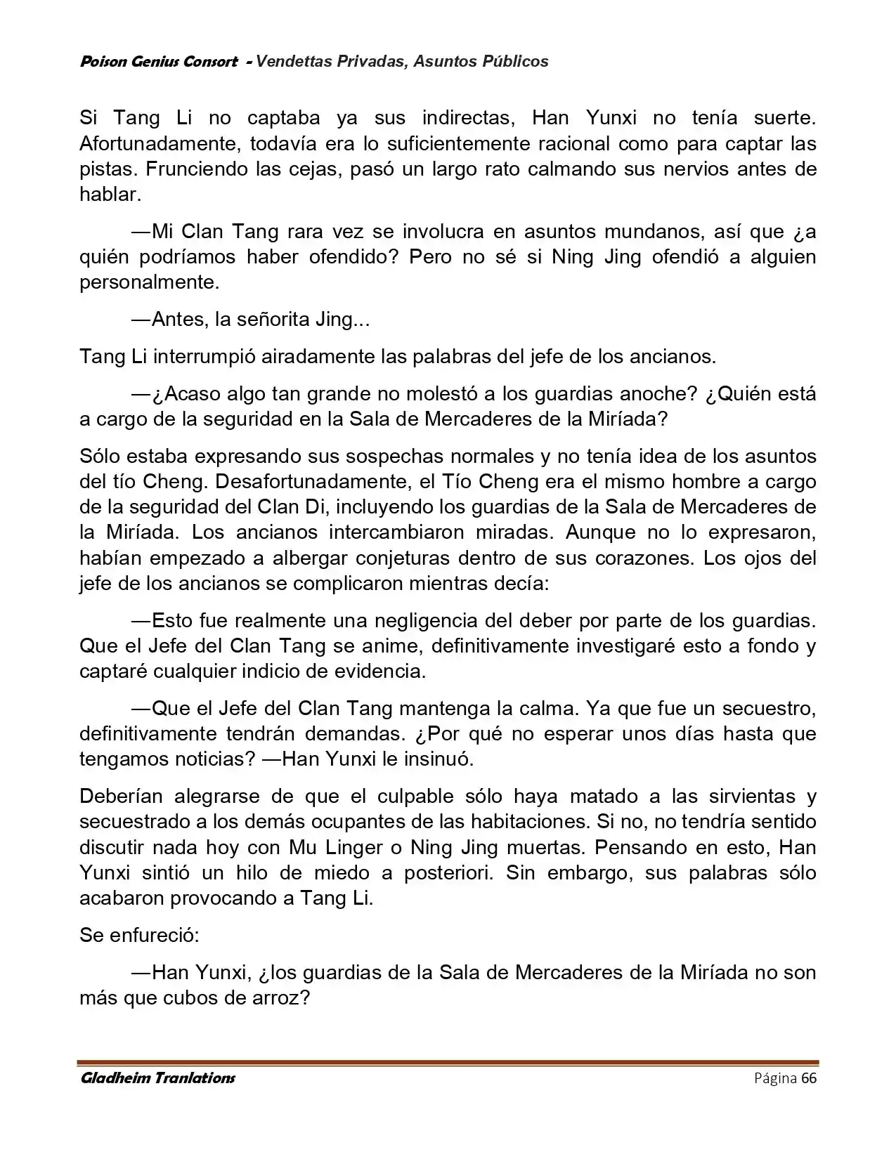 Poison Genious Consort (Novela) - Capítulo 407 - Página 66 - LectorTMOo