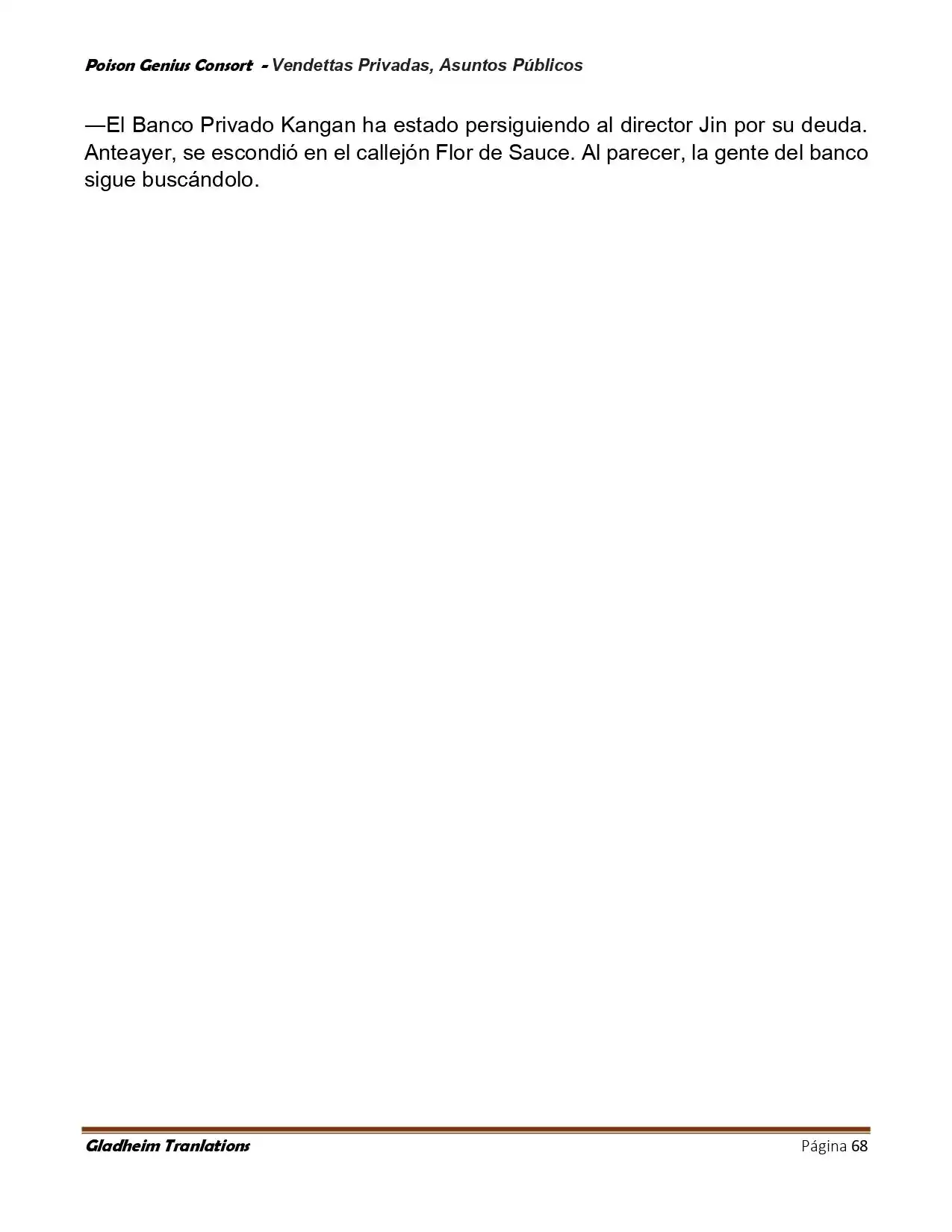 Poison Genious Consort (Novela) - Capítulo 407 - Página 68 - LectorTMOo