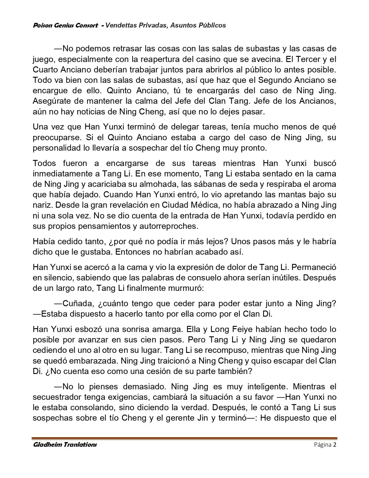 Poison Genious Consort (Novela) - Capítulo 408 - Página 2 - LectorTMOo