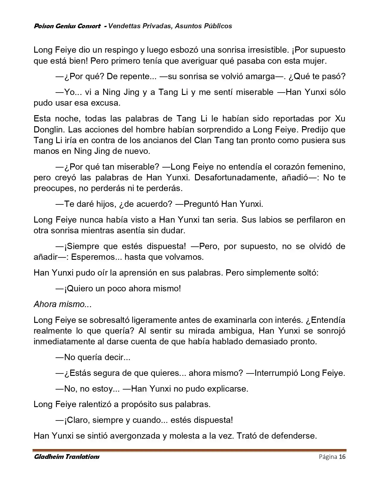 Poison Genious Consort (Novela) - Capítulo 408 - Página 16 - LectorTMOo
