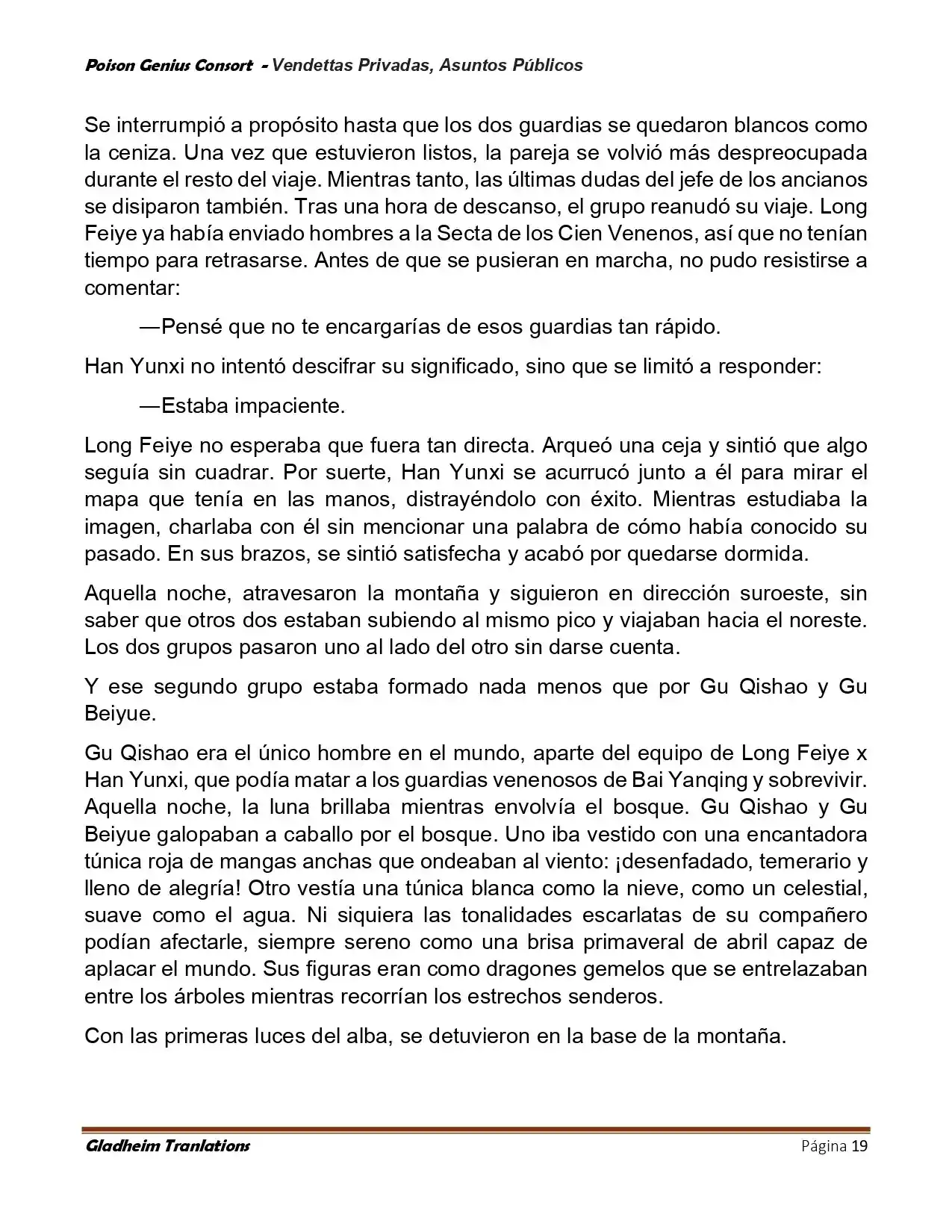 Poison Genious Consort (Novela) - Capítulo 408 - Página 19 - LectorTMOo