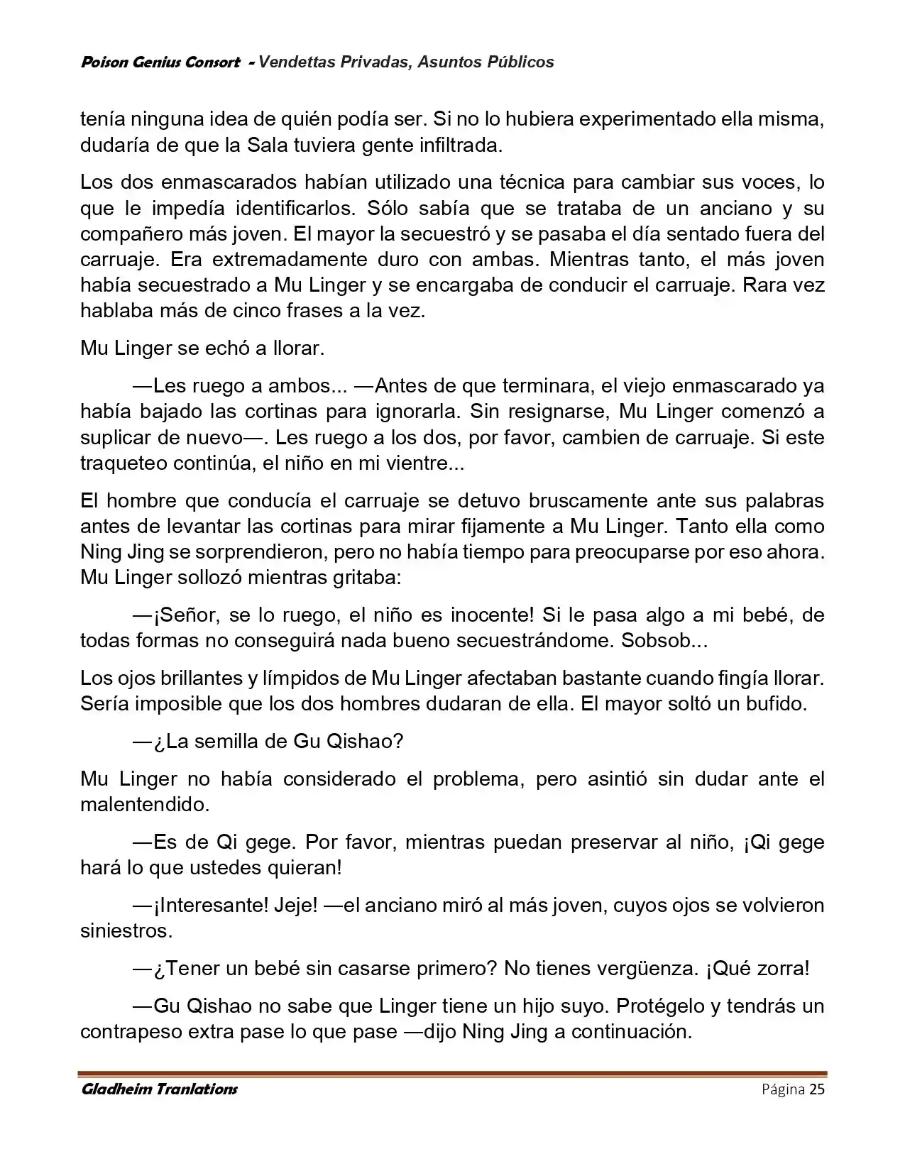 Poison Genious Consort (Novela) - Capítulo 408 - Página 25 - LectorTMOo