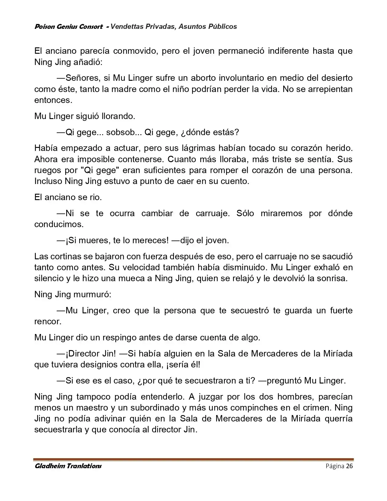 Poison Genious Consort (Novela) - Capítulo 408 - Página 26 - LectorTMOo