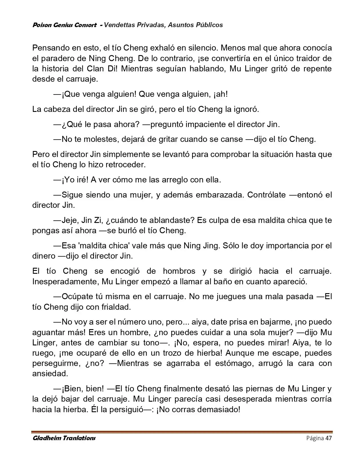 Poison Genious Consort (Novela) - Capítulo 408 - Página 47 - LectorTMOo