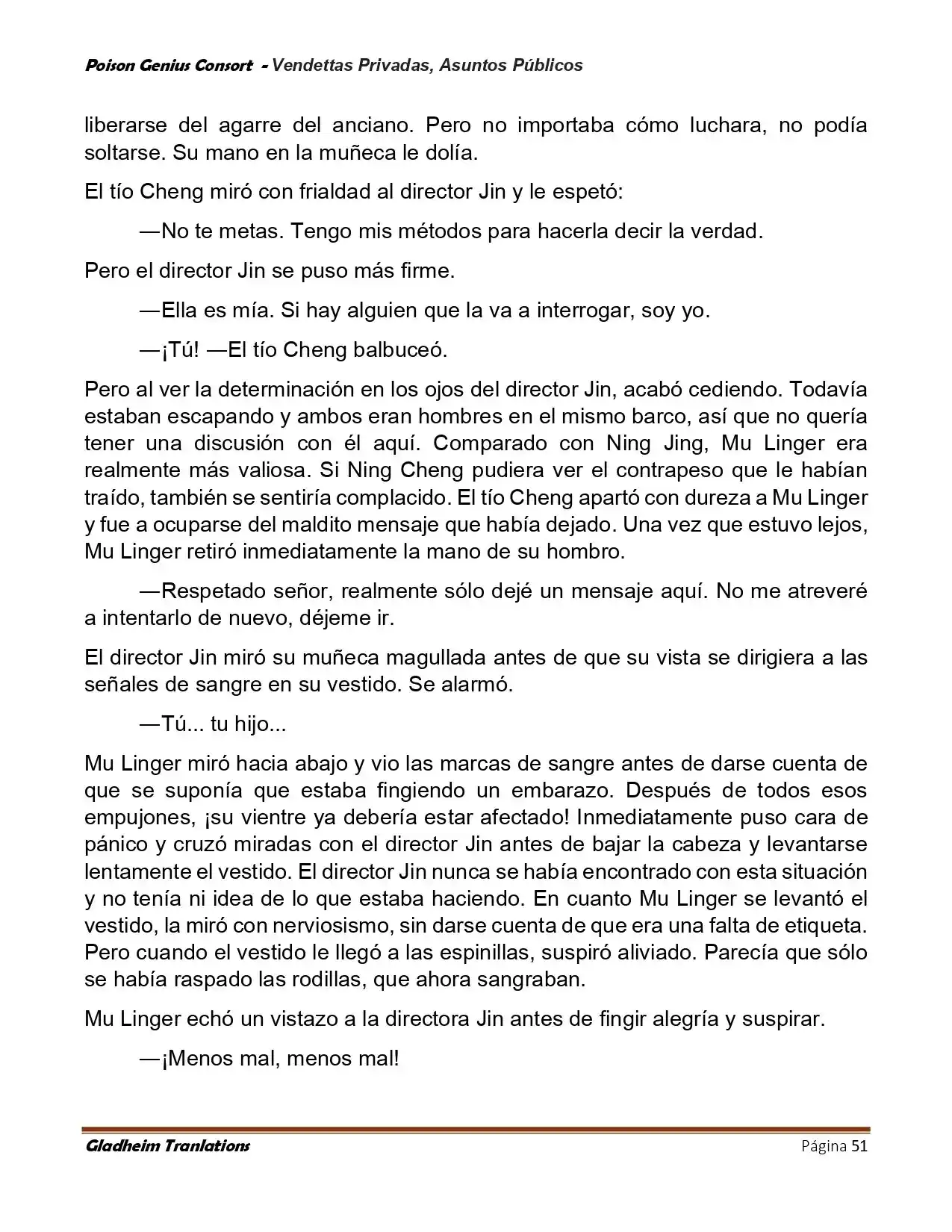 Poison Genious Consort (Novela) - Capítulo 408 - Página 51 - LectorTMOo