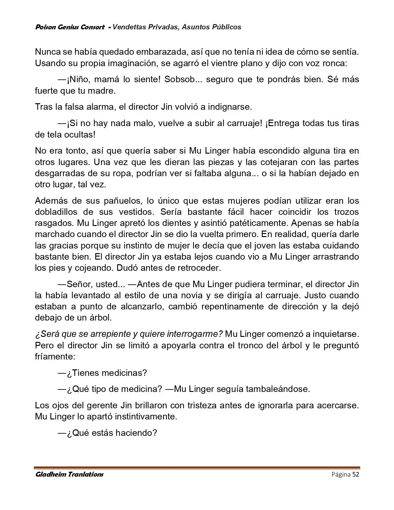 Poison Genious Consort (Novela) - Capítulo 408 - Página 52 - LectorTMOo