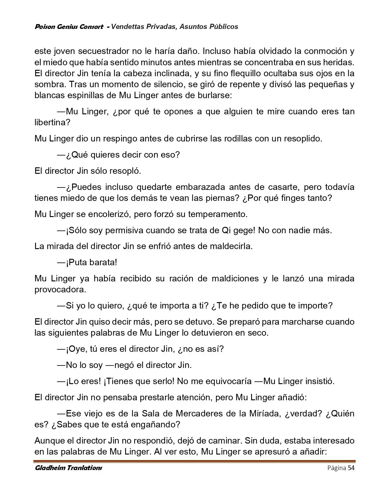 Poison Genious Consort (Novela) - Capítulo 408 - Página 54 - LectorTMOo
