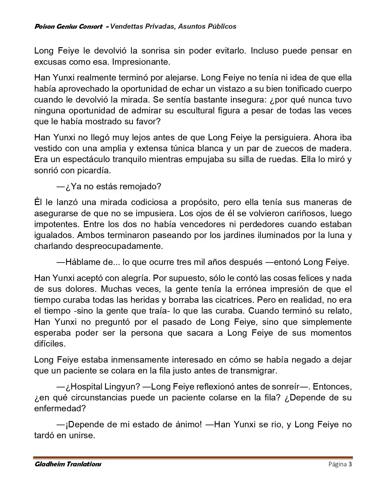 Poison Genious Consort (Novela) - Capítulo 409 - Página 3 - LectorTMOo