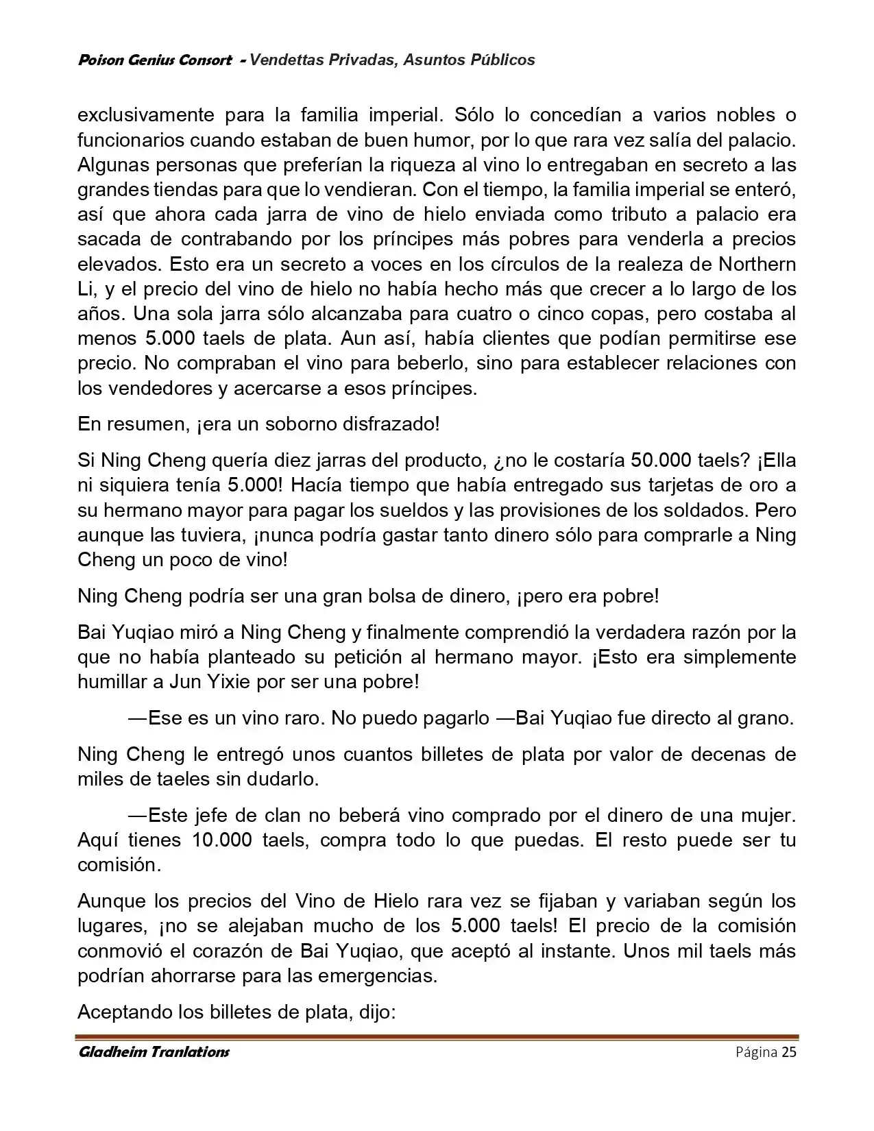Poison Genious Consort (Novela) - Capítulo 409 - Página 25 - LectorTMOo