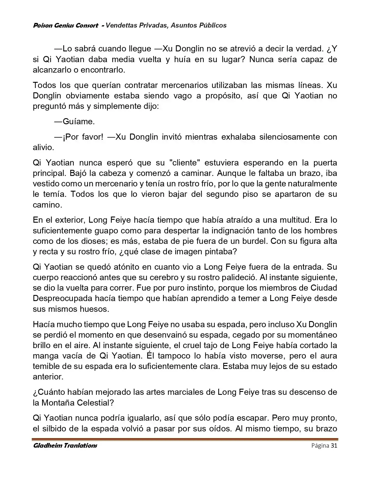 Poison Genious Consort (Novela) - Capítulo 409 - Página 31 - LectorTMOo