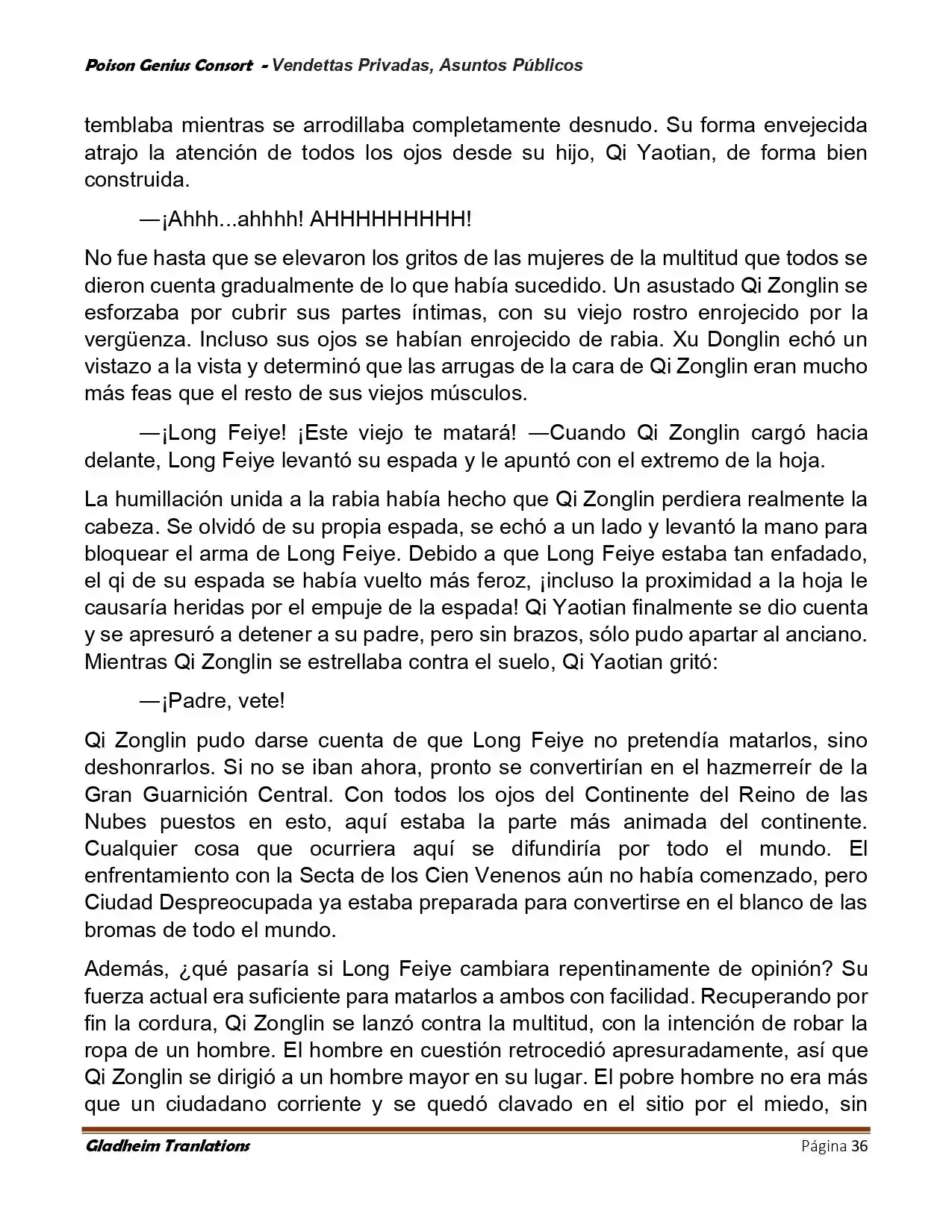 Poison Genious Consort (Novela) - Capítulo 409 - Página 36 - LectorTMOo