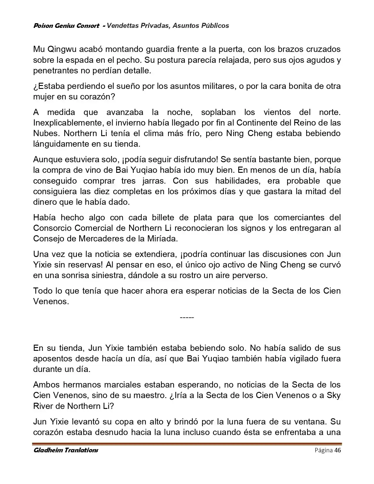 Poison Genious Consort (Novela) - Capítulo 409 - Página 46 - LectorTMOo