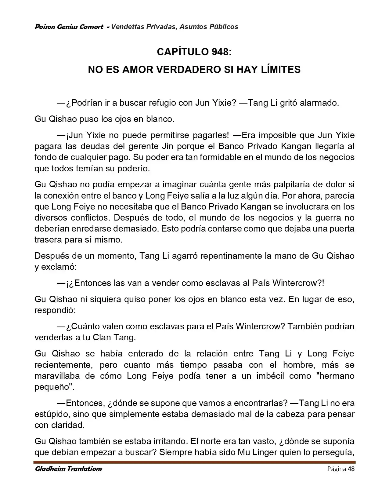 Poison Genious Consort (Novela) - Capítulo 409 - Página 48 - LectorTMOo