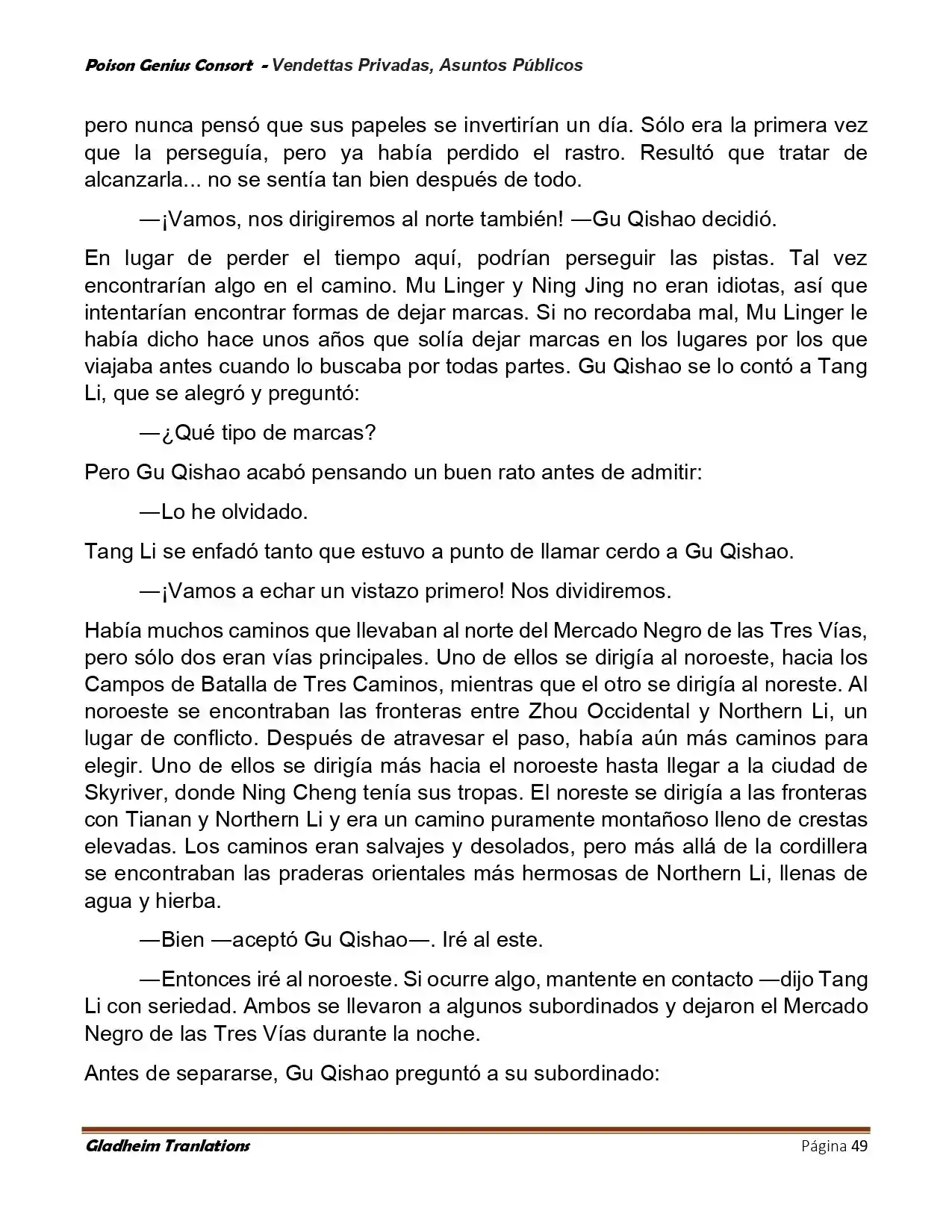 Poison Genious Consort (Novela) - Capítulo 409 - Página 49 - LectorTMOo