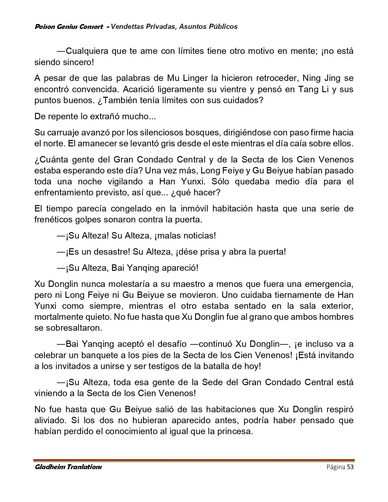Poison Genious Consort (Novela) - Capítulo 409 - Página 53 - LectorTMOo