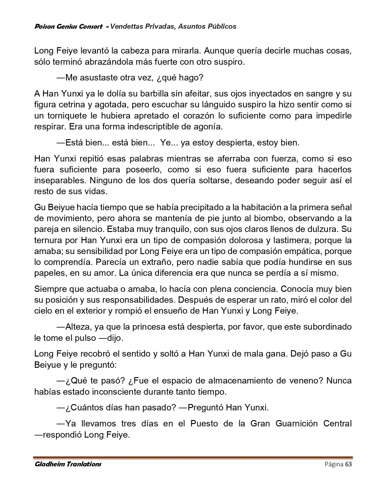 Poison Genious Consort (Novela) - Capítulo 409 - Página 63 - LectorTMOo