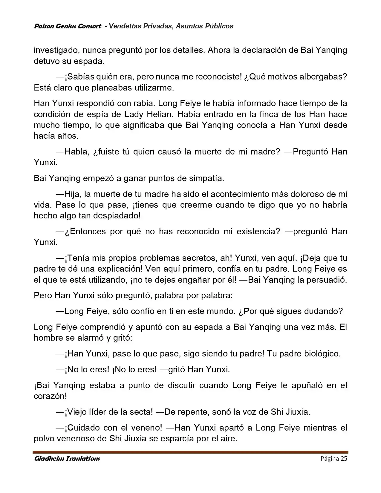 Poison Genious Consort (Novela) - Capítulo 410 - Página 25 - LectorTMOo