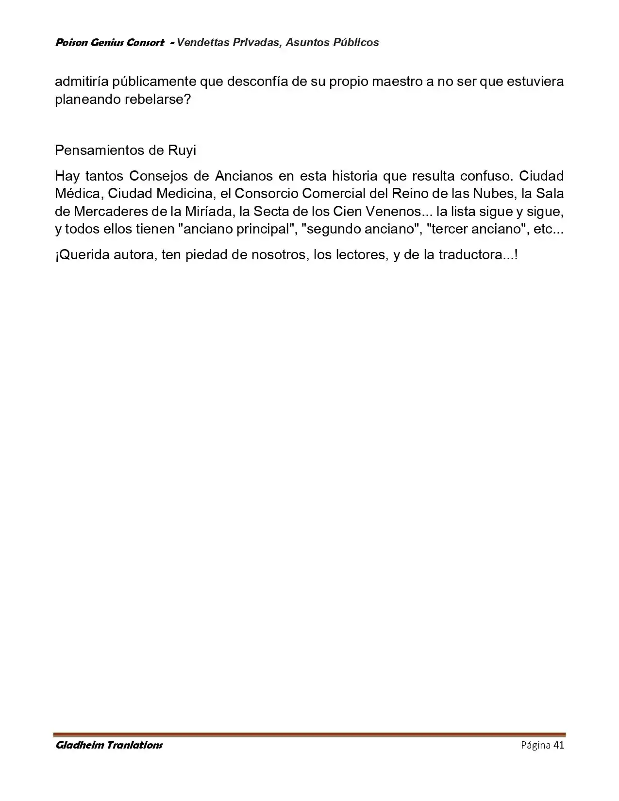 Poison Genious Consort (Novela) - Capítulo 410 - Página 41 - LectorTMOo