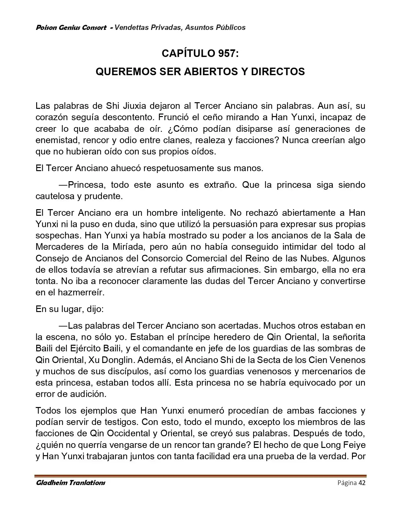 Poison Genious Consort (Novela) - Capítulo 410 - Página 42 - LectorTMOo