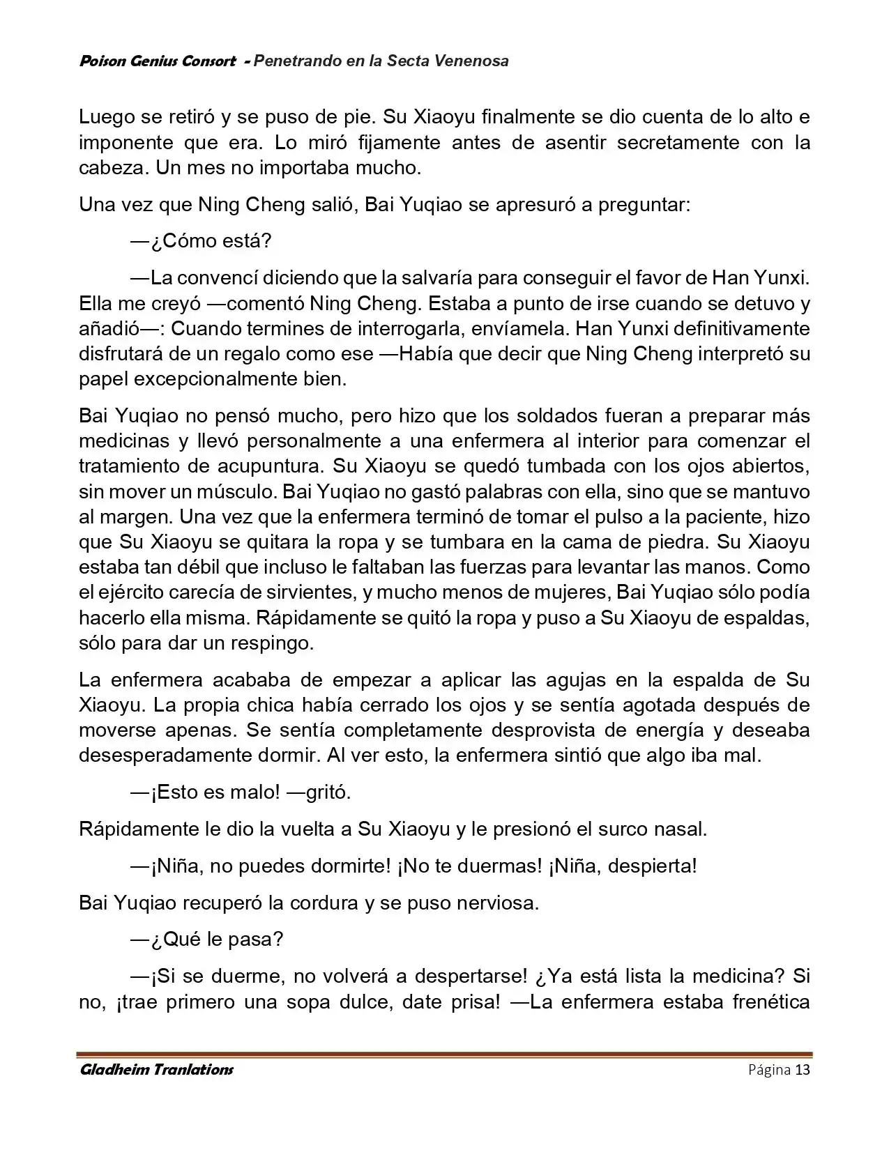 Poison Genious Consort (Novela) - Capítulo 411 - Página 13 - LectorTMOo