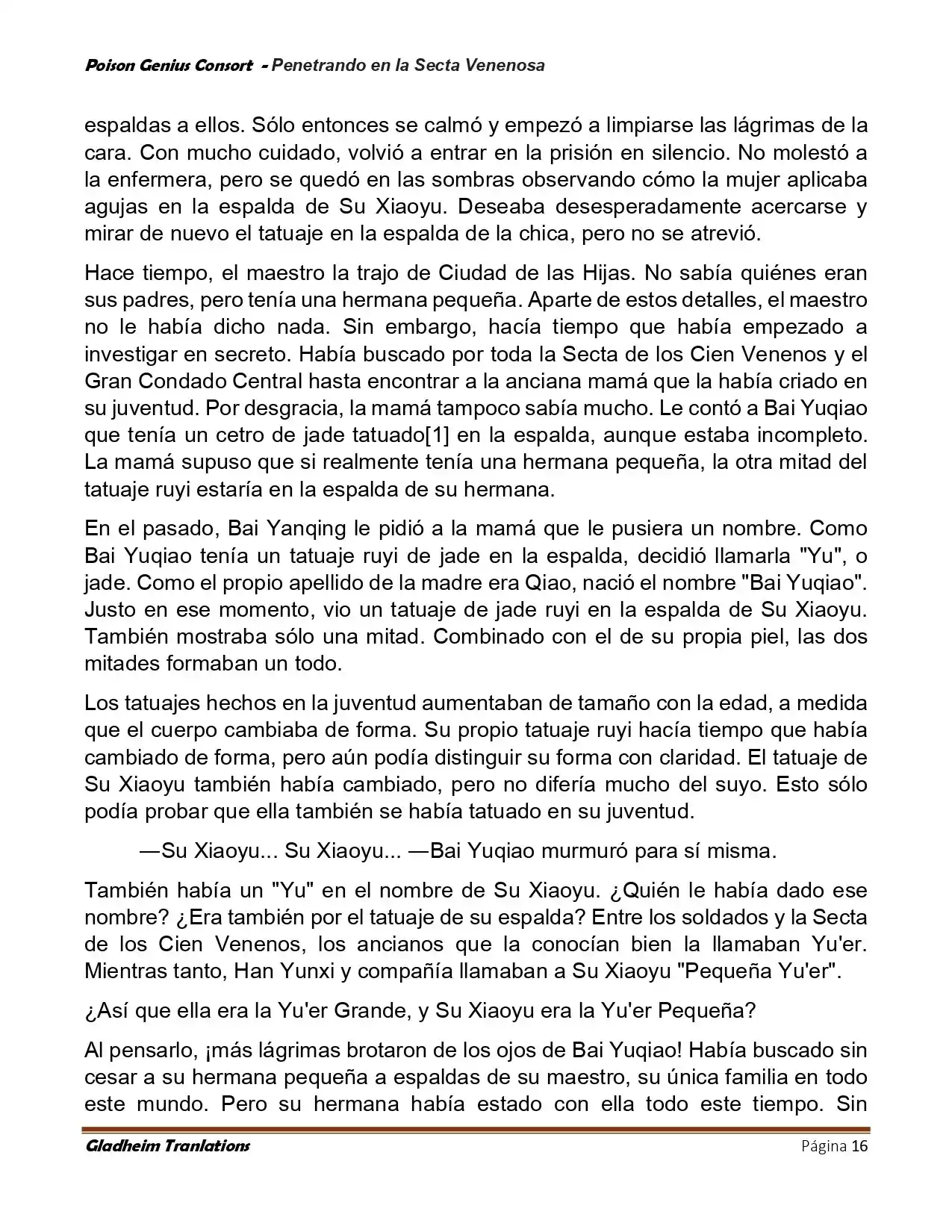 Poison Genious Consort (Novela) - Capítulo 411 - Página 16 - LectorTMOo
