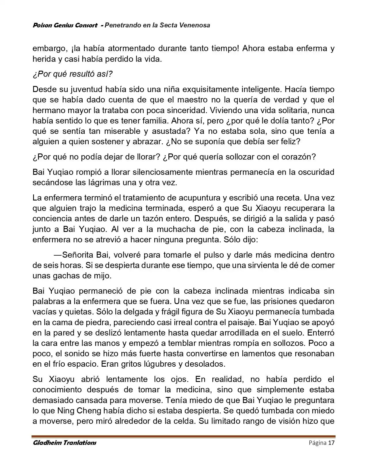 Poison Genious Consort (Novela) - Capítulo 411 - Página 17 - LectorTMOo