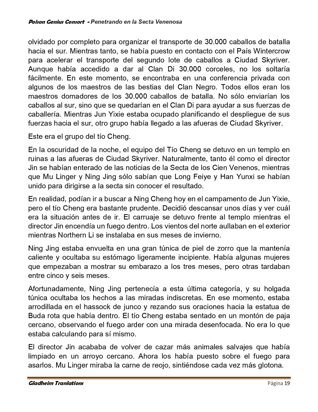 Poison Genious Consort (Novela) - Capítulo 411 - Página 19 - LectorTMOo