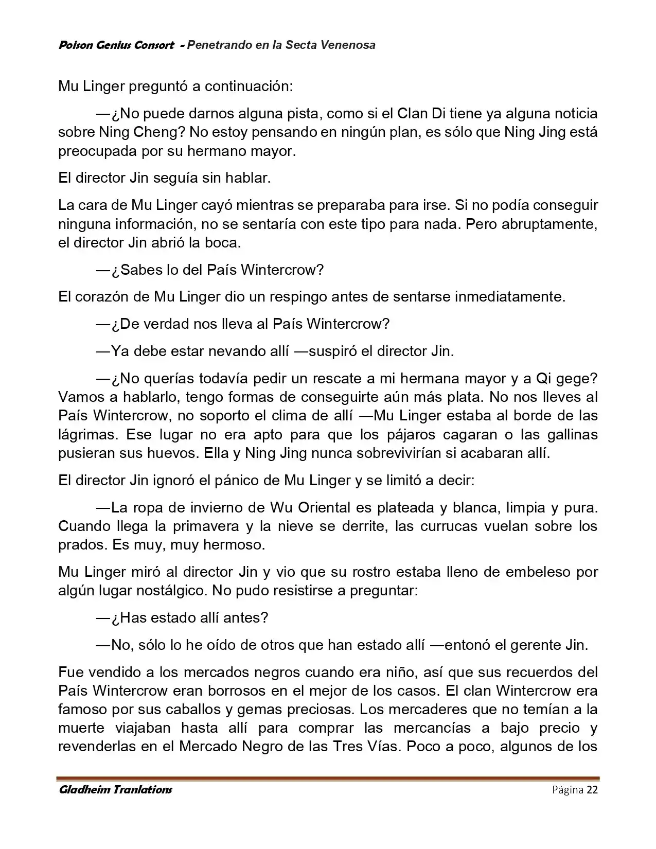 Poison Genious Consort (Novela) - Capítulo 411 - Página 22 - LectorTMOo