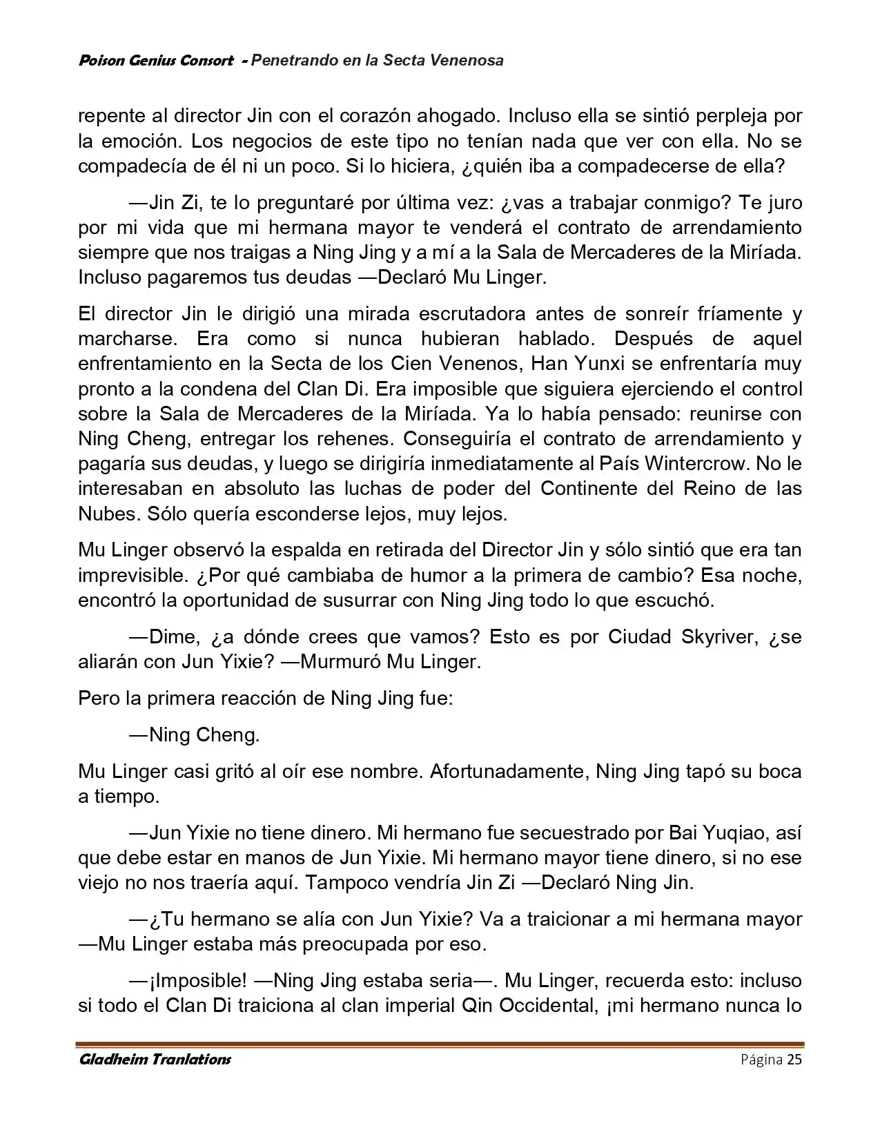 Poison Genious Consort (Novela) - Capítulo 411 - Página 25 - LectorTMOo