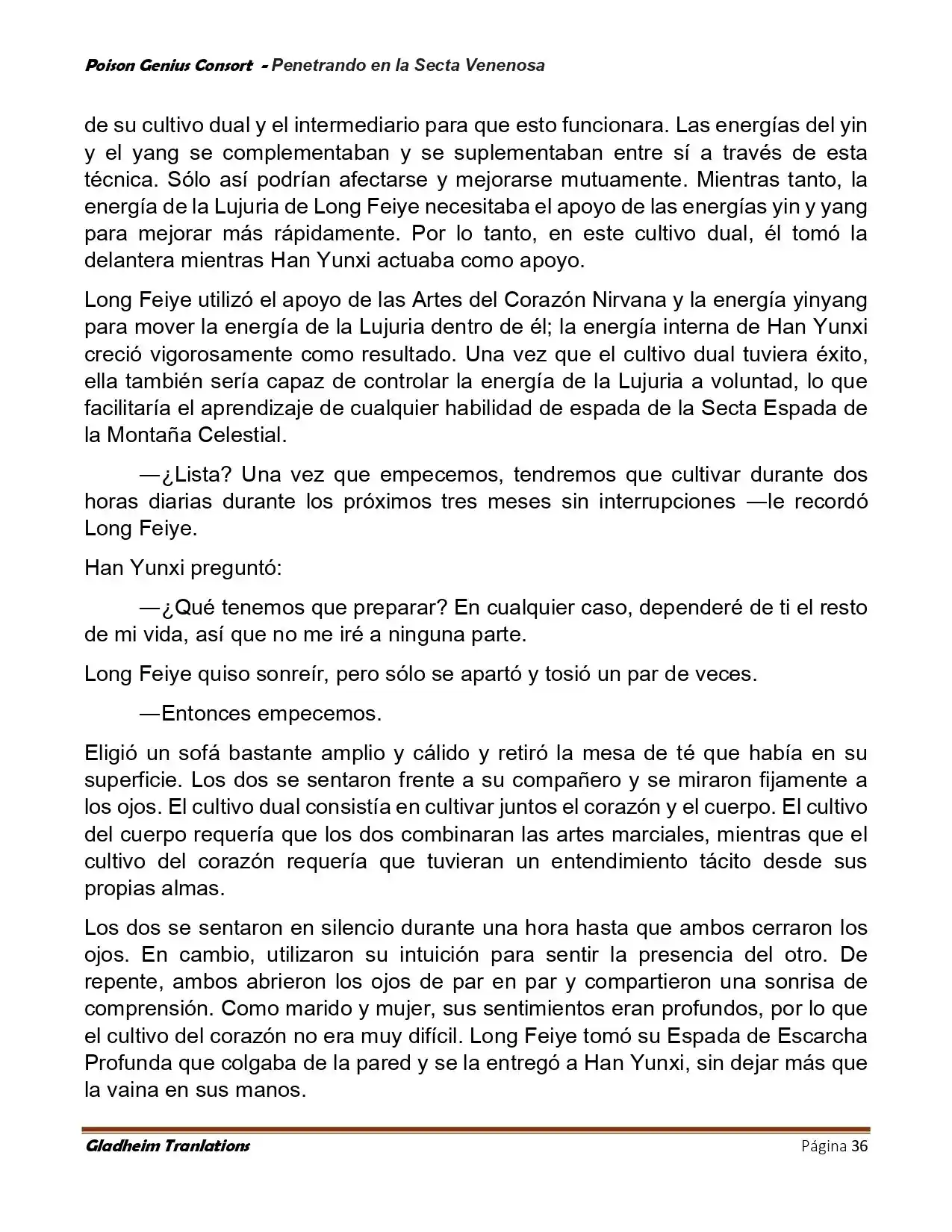 Poison Genious Consort (Novela) - Capítulo 411 - Página 36 - LectorTMOo