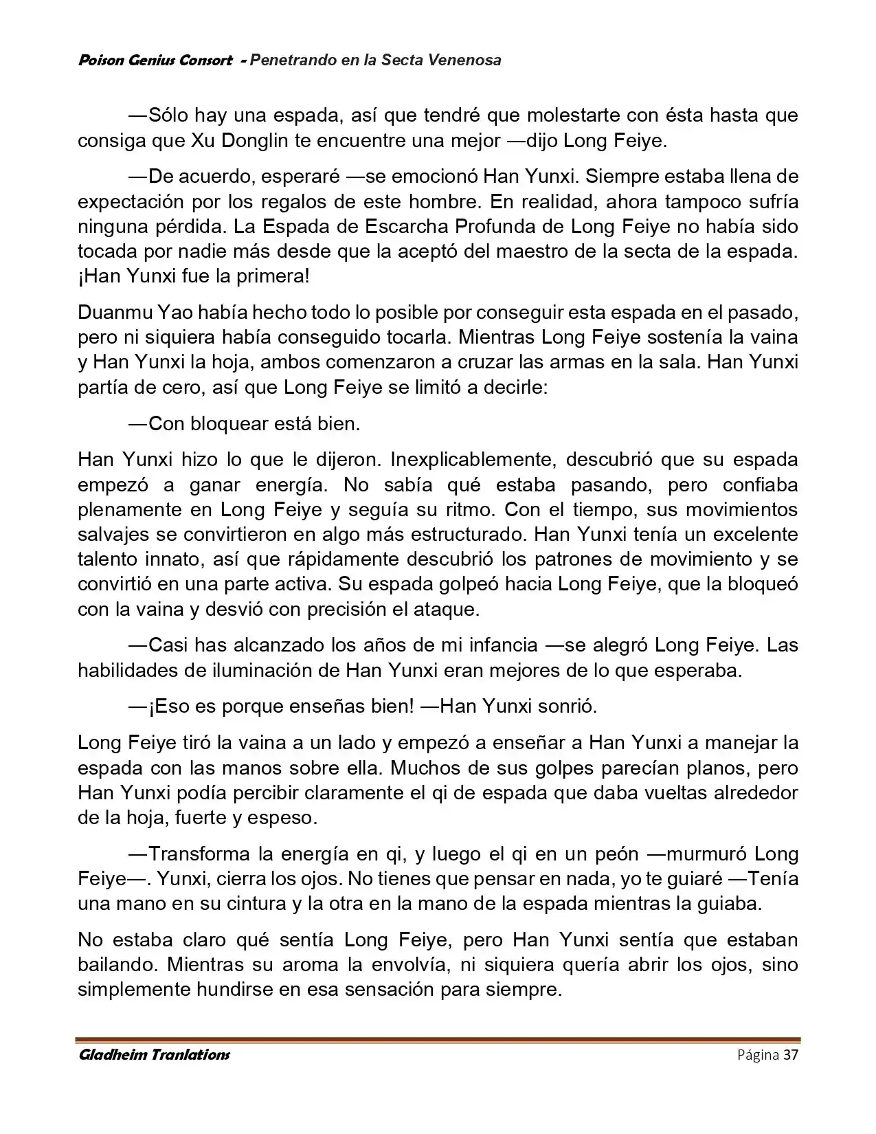 Poison Genious Consort (Novela) - Capítulo 411 - Página 37 - LectorTMOo