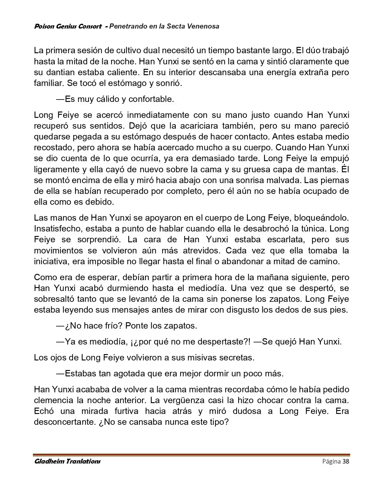 Poison Genious Consort (Novela) - Capítulo 411 - Página 38 - LectorTMOo