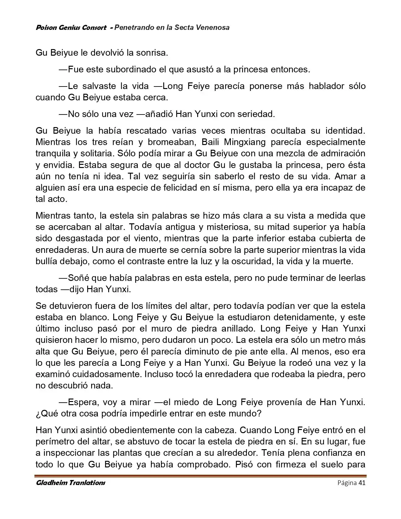 Poison Genious Consort (Novela) - Capítulo 411 - Página 41 - LectorTMOo
