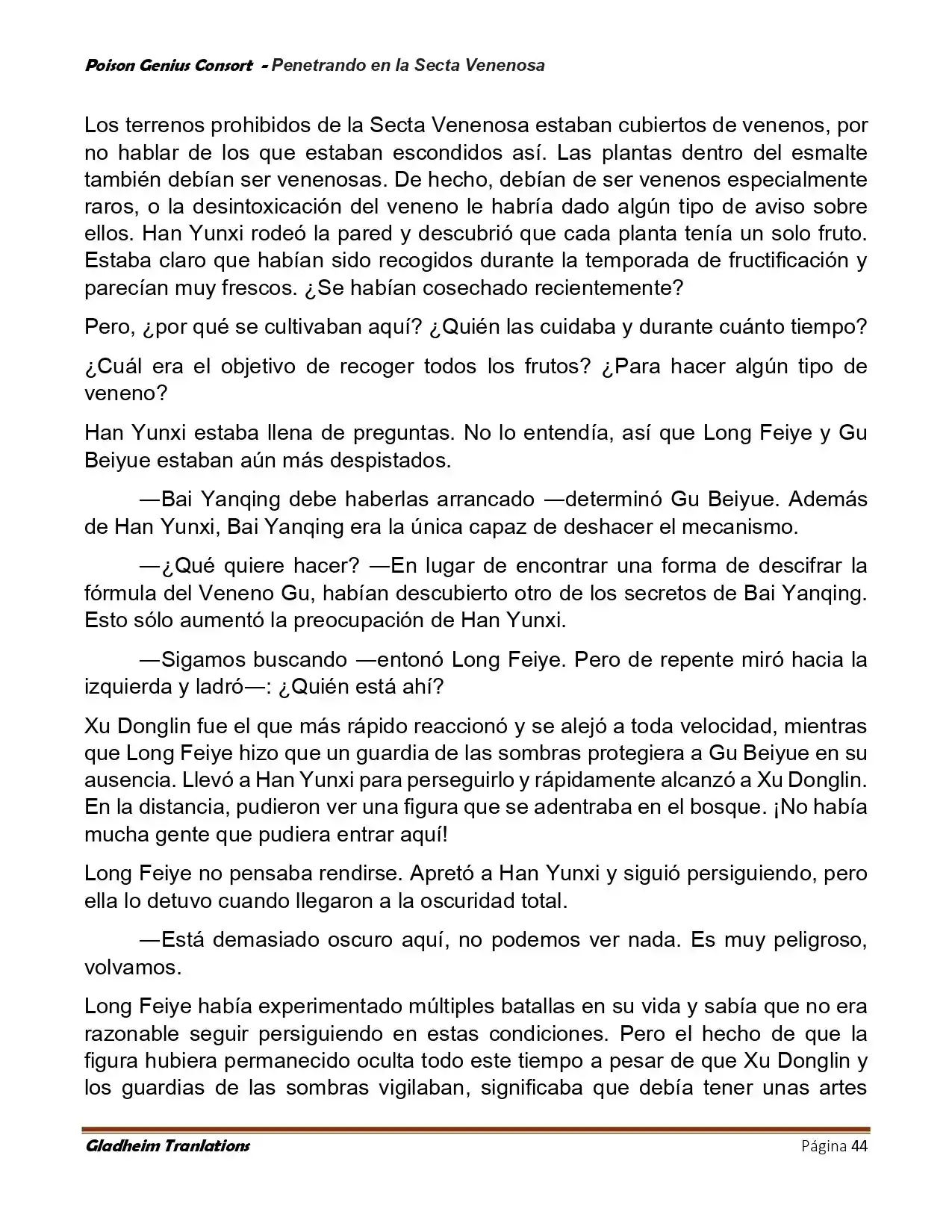 Poison Genious Consort (Novela) - Capítulo 411 - Página 44 - LectorTMOo