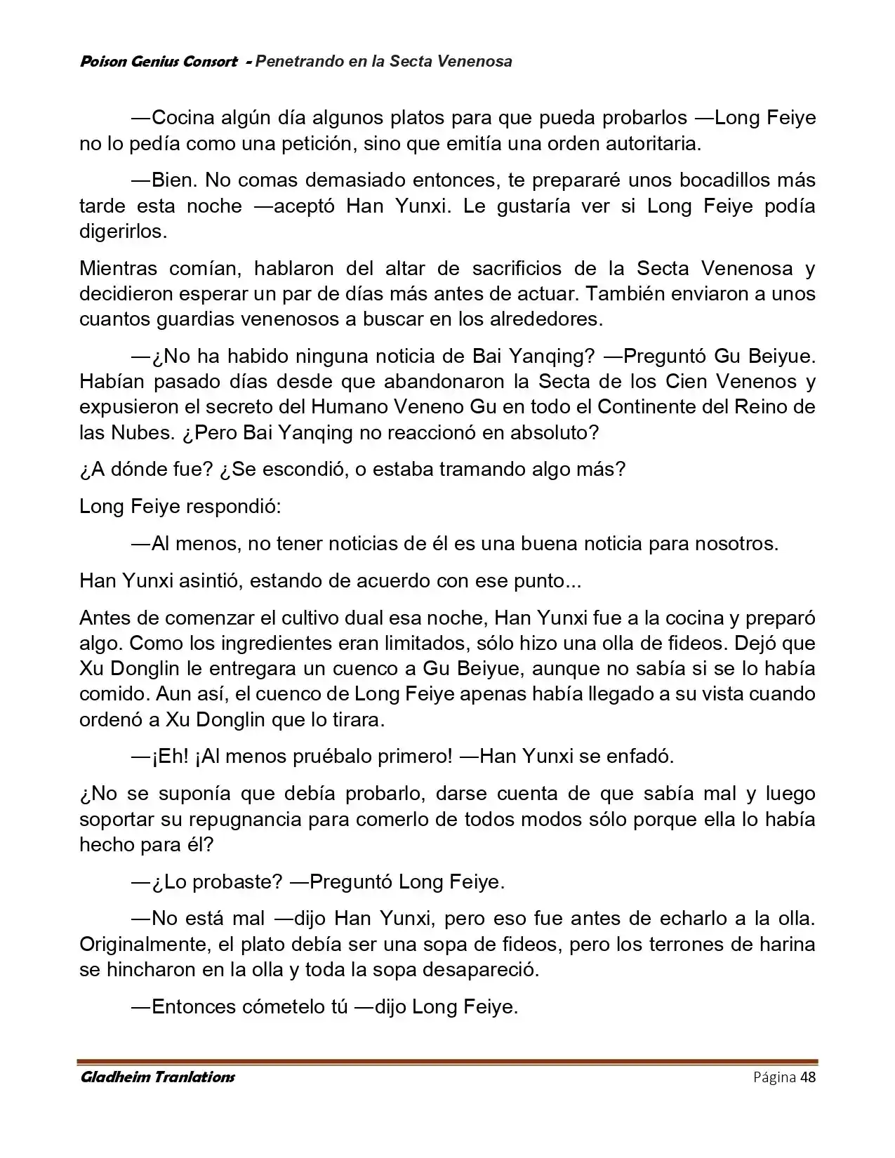 Poison Genious Consort (Novela) - Capítulo 411 - Página 48 - LectorTMOo
